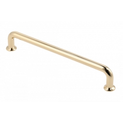 Uchwyt NORD do szaf modułowych AGATA 137 mm kolor mosiądz