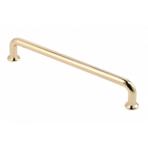 Uchwyt NORD do szaf modułowych AGATA 137 mm kolor mosiądz