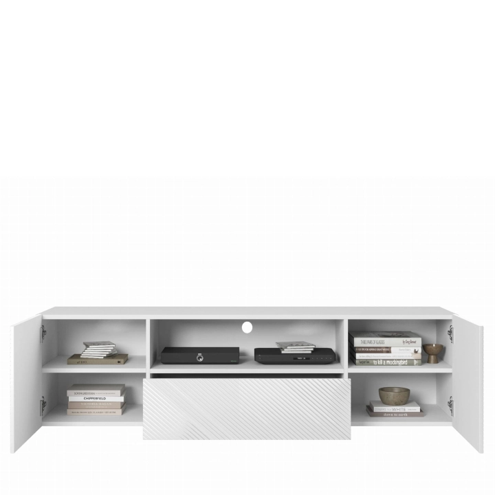 Szafka RTV 2D1S biały połysk wisząca 167x40cm BAASH FRONT WNĘTRZE 2-min.jpg