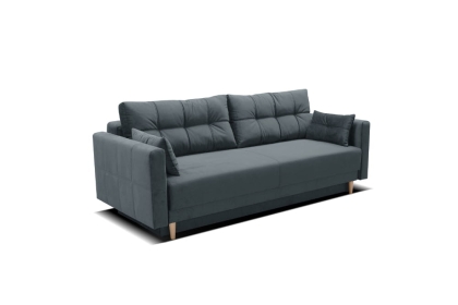 Kanapa ANLEN z funkcją spania 216x91 cm szary