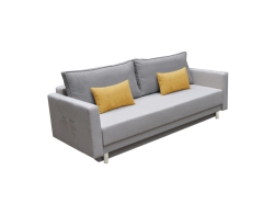 Kanapa ANLIM z funkcją spania 214x97 cm szary