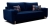 Kanapa ANPUM z funkcją spania 215x92 cm ciemny szafir