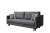 Kanapa ANRIV z funkcją spania 218x96 cm błękitny popiel