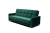 Wersalka ANGRA z funkcją spania 225x88 cm butelkowa zieleń