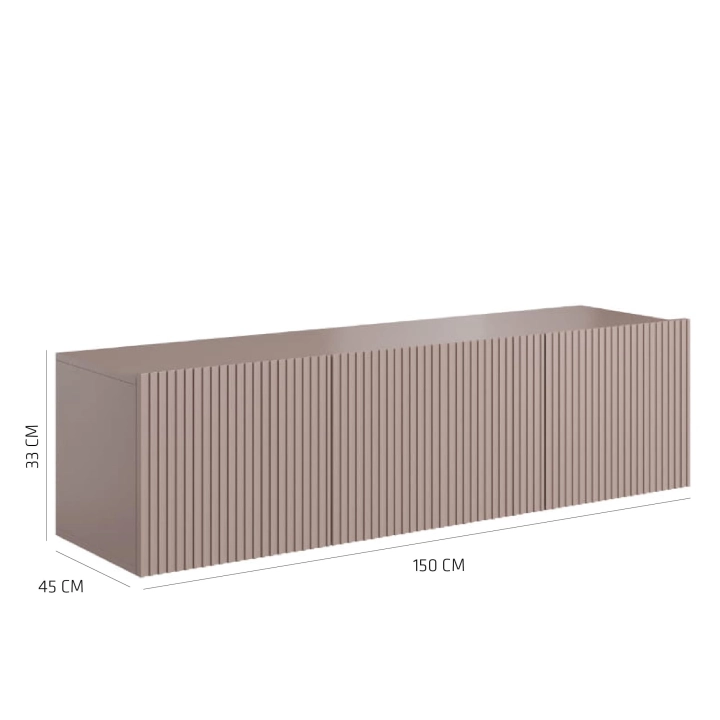 Szafka RTV 2K1SZ antyczny róż wisząca 150x45cm BANIC WYMIARY_Obszar roboczy 1-min.jpg