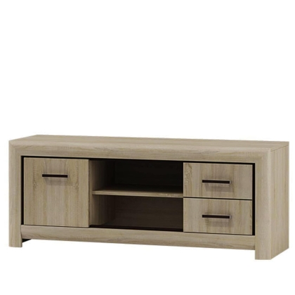 Szafka RTV pod telewizor z szafką  dąb sonoma 150cm GSAM06 1-min.jpg