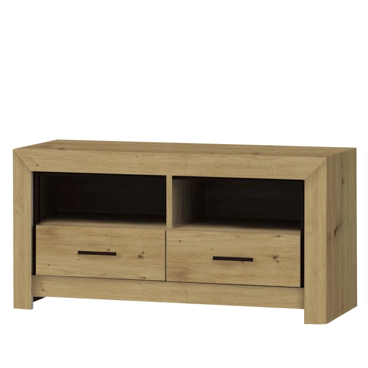 Szafka RTV pod telewizor z szufladami 120cm artisan GSAM 05 BOK-min.jpg