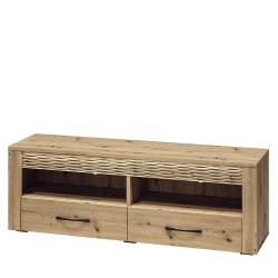 Szafka RTV pod telewizor MONET 11 z szufladami dąb artisan 150 cm 