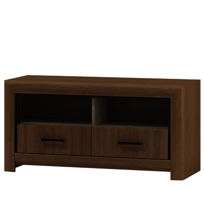 Komoda szafka RTV z szufladami ciemny orzech 120cm GSAM 05 2-min.jpg