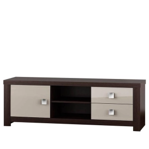 Szafka RTV pod telewizor czekolada capuccino połysk 160cm GIRRO