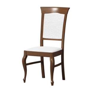 Krzesło tapicerowane brunat GERONIMO 20