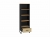 Regał 60cm TYMON 03 dąb craft złoty/czarny/stal premium 1