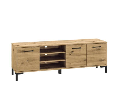 Szafka RTV 155cm NATALIA 20 dąb artisan