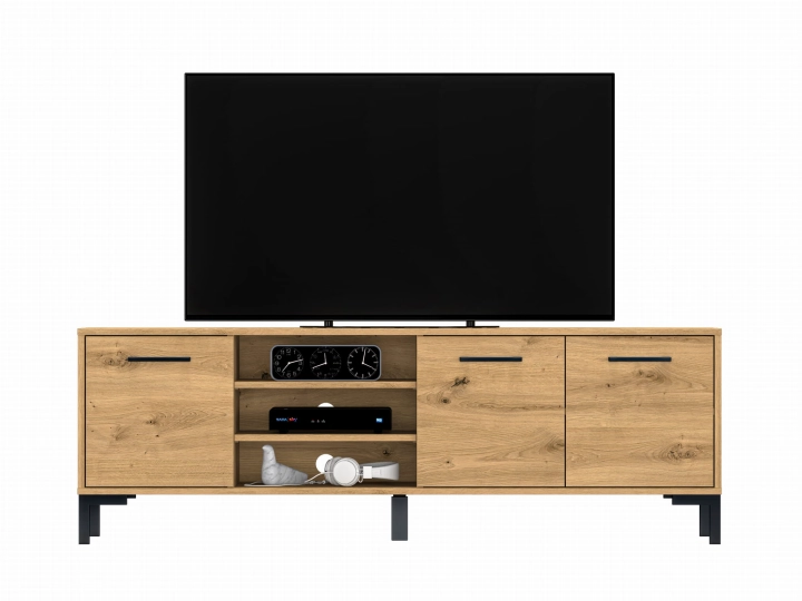 Szafka RTV 155cm NATALIA 20 dąb artisan 2