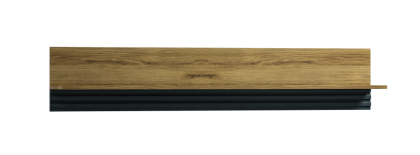 Półka 150cm LAURA 01 antracyt/dąb pradawny