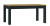 Stół rozkładany 160-240cm LAURA 17 antracyt/dąb pradawny