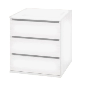 Kontenerek z szufladami do szaf ISMENA biały 49 cm