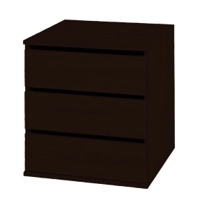 Kontenerek z szufladami do szaf MAX kasztan wenge 49 cm
