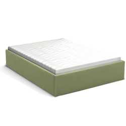 Rama tapicerowana FLEXI SLIM standard 200x200x30 cm oliwkowa / zielona