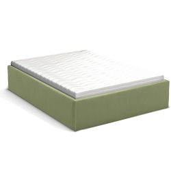 Rama tapicerowana FLEXI SLIM wysoka 200x200x35 cm oliwkowa / zielona