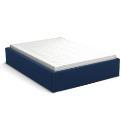 Rama tapicerowana FLEXI SLIM standard 180x200x30 cm granatowa