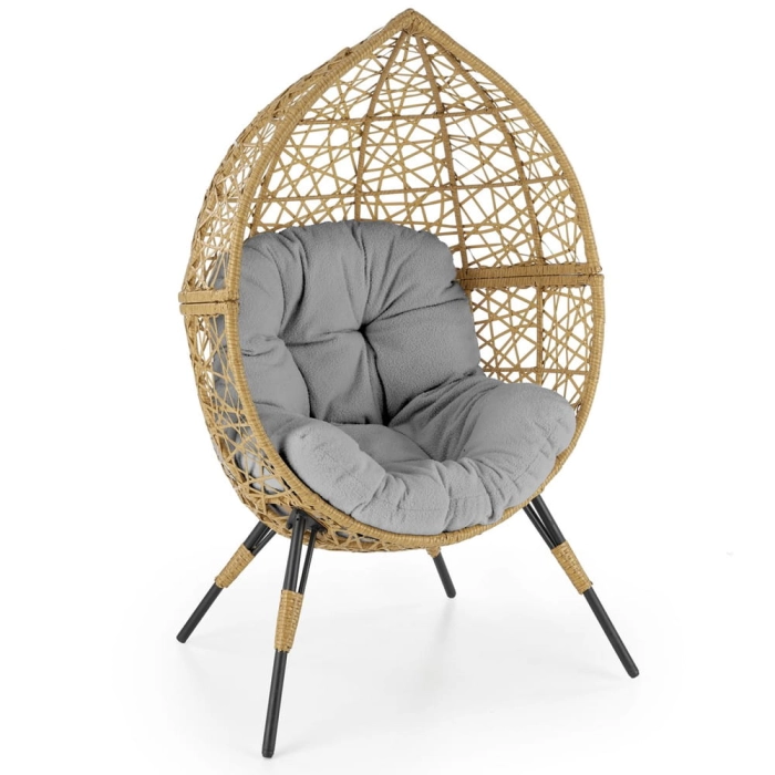 Fotel kokon HILOS metalowe nogi.jpg