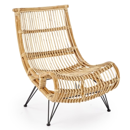 Fotel BOHO 5 rattan czarne metalowe nożki skos.jpg