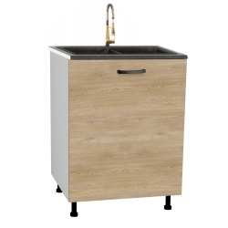 Szafka kuchenna ECO 1S stojąca pod zlew z jedną szulfadą Modern Box 60 cm 