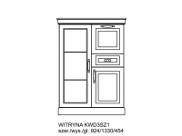 Barek MATADOR KD3SZ1 ARANŻ party wymiary.jpg