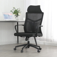 Fotel z utrzymaniem kręgosłupa boiurowy młodzieżowy do biuurka czarny popielaty szary SCELETOR na kółkach obrotowy aranż.jpg