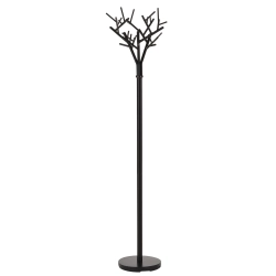 Wieszak na ubrania stojący HOLDER 1 czarny metal 180 cm