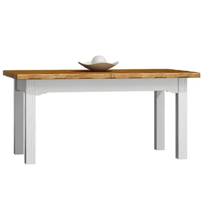 Stół OLMO 140 cm białe nogi blat dąb naturalny.jpg