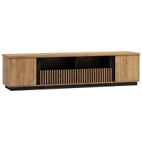 Komoda, szafka RTV GAMMEL 4 215 cm z lamelami.jpg