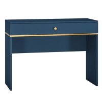 Toaletka, konsoletka MONTEVERDE z szufladą niebieska main.jpg