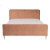 Łóżko MELISSA szerokie sztruks cord 205-12 - morelowyy + dream velvet 202-07 - różowy front.jpg