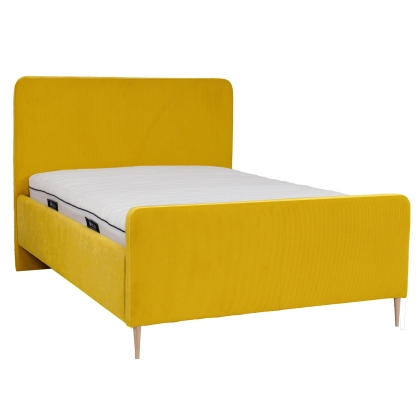 Łóżko MELISSA szerokie sztruks cord 205-10 - żółty + dream velvet 202-20 - żółty-wąskie-najwęższe.jpg