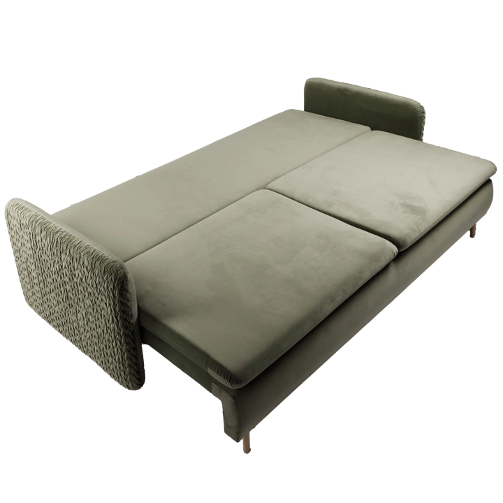 Sofa z funkcją spania MOONLA eleganckie rustykalne tkane obicia plecionka main pojemnik na posciel funkcja spania.jpg