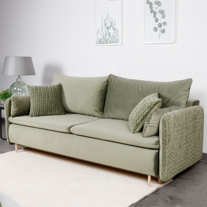 Sofa z funkcją spania MOONLA eleganckie rustykalne tkane obicia plecionka aranz main.jpg
