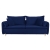 Sofa z funkcją spania MOONLA eleganckie rustykalne tkane obicia plecionka main niebieska MV2216 + MD2216 front.jpg