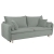 Sofa z funkcją spania MOONLA eleganckie rustykalne tkane obicia plecionka szara 2241.jpg