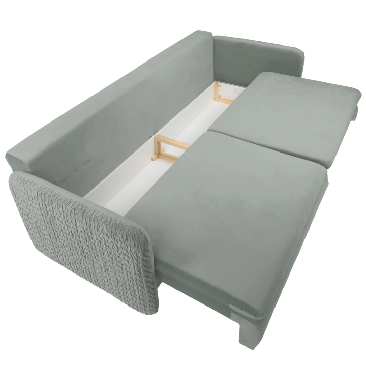 Sofa z funkcją spania MOONLA eleganckie rustykalne tkane obicia plecionka szara 2241 bezp oduch spanie pojemnik.jpg