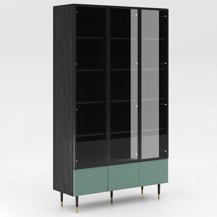 Witrynka trzydrzwiowa eleganca ryflowane spody MIXTURIAL pistacja.jpg