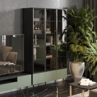 Witrynka trzydrzwiowa eleganca ryflowane spody MIXTURIAL pistacja aranz.jpg