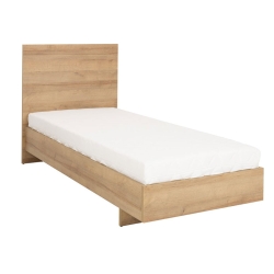 Łóżko pojedyncze MUMO 80 cm dąb riviera