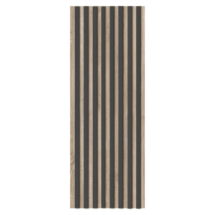Front szafy 248 dąb sonoma płyta czarne lamele szeroki XL.jpg