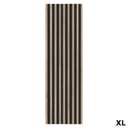 Front szafy 248 dąb sonoma płyta czarne lamele wąski XL 2.jpg