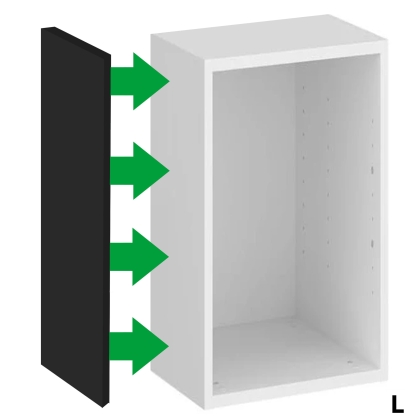 Bok maskujący nadstawki szafy modułowej AGATA - czarny mat 0 lewy-210-236-płytki-płytki-L.jpg