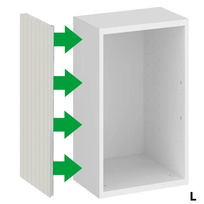 Bok maskujący nadstawki szafy modułowej AGATA - ryfle satynowe 0 lewa-236-płytki-L.jpg