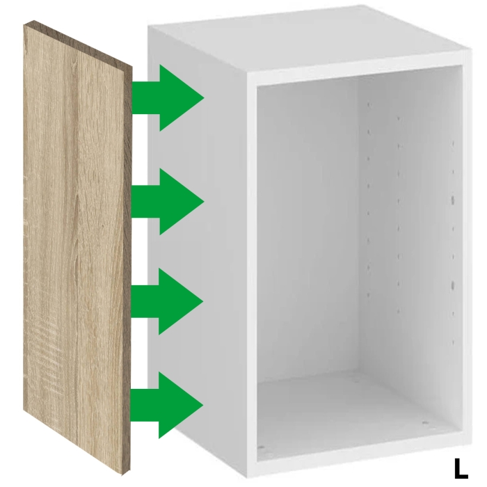 Bok maskujący nadstawki szafy modułowej AGATA - sonoma 0 lewa-210-L.jpg