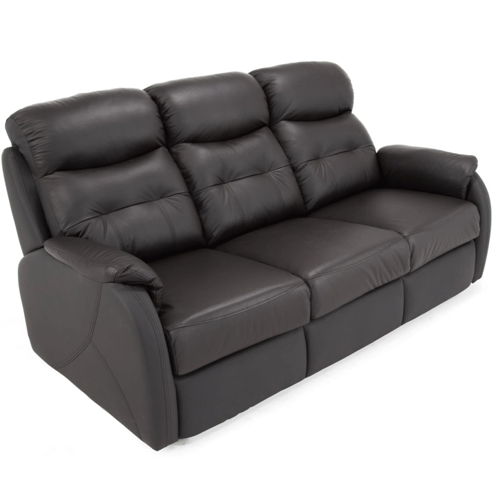 Sofa rozkłądana z systemem belgijskim skórzana TOPAZ czarna.jpg